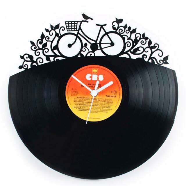 "Wall Clock ""Bicycle"