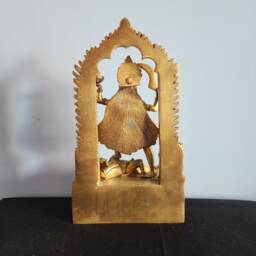 Brass Kali Statue 11 - thumbnail 4