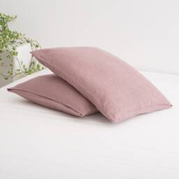 Linen Pillow Cover, Pillowcase, Cushion Throw Pillow, Soft Bed - thumbnail 1