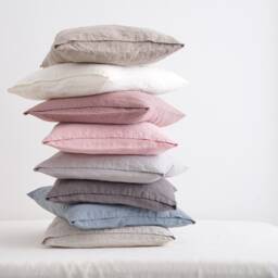 Linen Pillow Cover, Pillowcase, Cushion Throw Pillow, Soft Bed - thumbnail 2