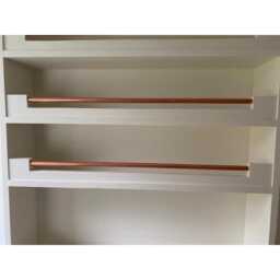 The Draycot Handcrafted Radiator Bookcase Storage Cabinet Custom Colour - thumbnail 2