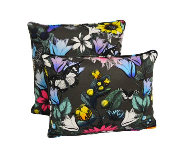 Osborne & Little - Tulipan Colour 2 Stunning Self Piped Cushion Cover Throw Pillow Designer Home Decor - image 1