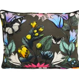 Osborne & Little - Tulipan Colour 2 Stunning Self Piped Cushion Cover Throw Pillow Designer Home Decor - thumbnail 3