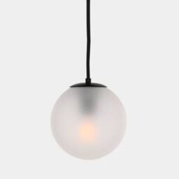 Venice Minimalist Glass Globe Pendant Light 6.75'' Ip25