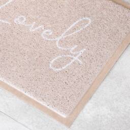 Hello Lovely Doormat - Doormat Cute Welcome Mat Housewarming Gift Best Friend Indoor/Outdoor 70 X 40cm - thumbnail 2