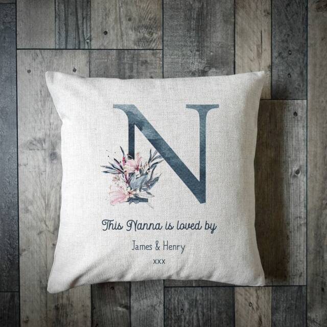 Personalised This Nanna Is Loved By Cushion Cover - Mothers Day Gift Nana - image 1