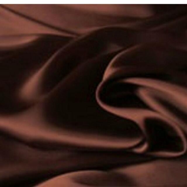 Chocolate Brown Charmeuse Satin Pillowcase, Handmade in Usa - image 1