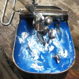 Mouse in Sardine Tin Bath With Circling Sharks - thumbnail 4