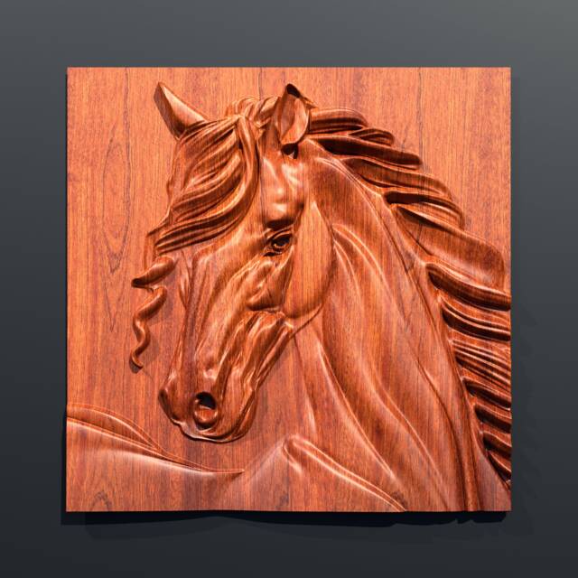 "Bas-Relief ""Horse1"