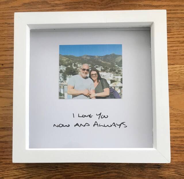 Loved Ones Handwriting Frame - Memorial Remembrance Gift Loved Piece Mourning- Christmas - image 1