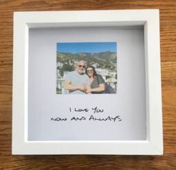 Loved Ones Handwriting Frame - Memorial Remembrance Gift Loved Piece Mourning- Christmas - thumbnail 1