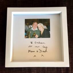 Loved Ones Handwriting Frame - Memorial Remembrance Gift Loved Piece Mourning- Christmas - thumbnail 3