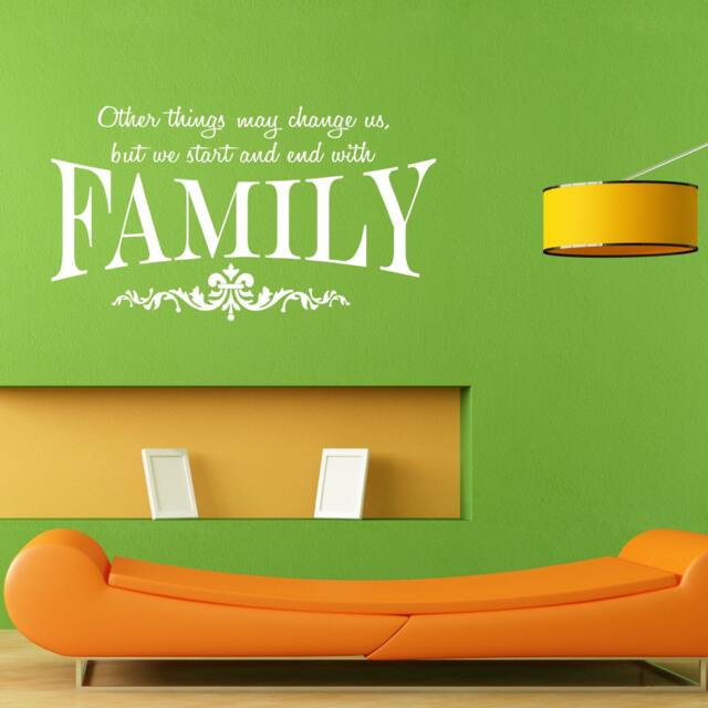 Love Family Friends Happy Joy Quote Wall Sticker Vinyl Mural Decal Home House Apartment Art Decor Free Shipping L010 - image 1