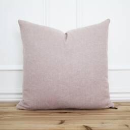 Blush Stripe Flannel Pillow Cover 20 X Pink Decorative Designer 16 26 Throw -- Bianca