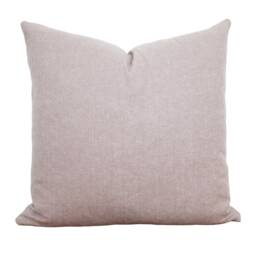 Blush Stripe Flannel Pillow Cover 20 X Pink Decorative Designer 16 26 Throw -- Bianca - thumbnail 3