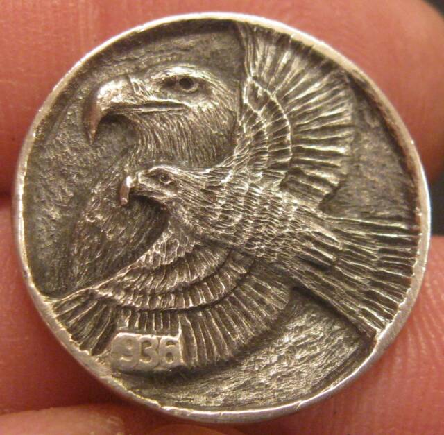 Deep Carved Hobo Nickel, Flight