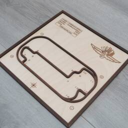 Indianapolis - Usa Race Tracks Wall Art, Wall Hanging, Present For F1 Fan, Christmas Gift - thumbnail 4