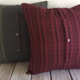 Memory Shirt Pillows, Set Of 5 Grief Gift, Sympathy in Loving Memory, Bereavement Pillow, Dads Mom - thumbnail 2