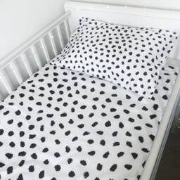 Dalmatian Spots Bedding, Dots, Duvet Covers, Fitted Sheets, Children's Room Decor, Kids Baby Bedding, Bedding