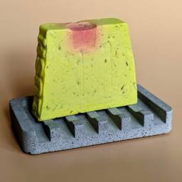 Modern Jesmonite Soap Dish Stone Effect Eco Resin Bathroom Decor - thumbnail 2