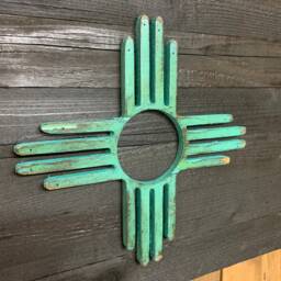 stained 3D New Mexico Flag - thumbnail 3