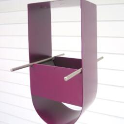 Cheep Modern Bird Feeder in Aubergine - thumbnail 3
