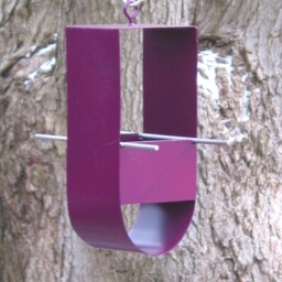 Cheep Modern Bird Feeder in Aubergine - thumbnail 4
