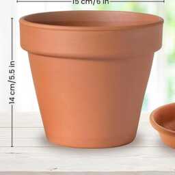 Beautiful Toadstool Decoupaged Terracotta Plant Pot. Available in Two Sizes - thumbnail 4