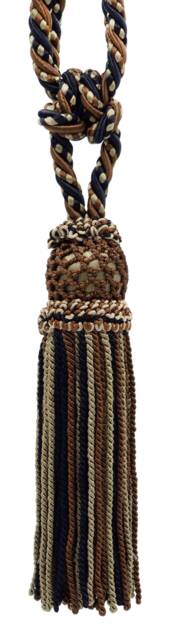"D??copro Curtain & Drapery Tassel Tieback, Length 8"" - 20cm, Spread 35" - image 1