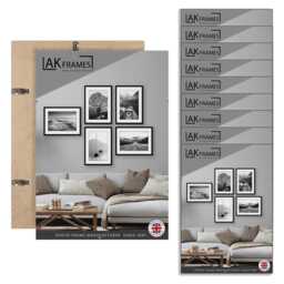 A3 Clip Frame For Colourful Wall Art - Rectangle Poster On Frames Gift Family Picture Frame - Available in Packs - thumbnail 1