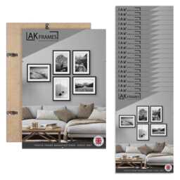 A3 Clip Frame For Colourful Wall Art - Rectangle Poster On Frames Gift Family Picture Frame - Available in Packs - thumbnail 4