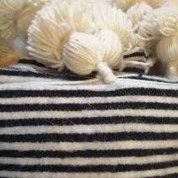 Moroccan Blanket - Wool Blanket Handmade Soft Wool Moroccan -Birthday Gift For Mom Comfy Bedroom D??cor - thumbnail 4