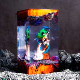 Levi Ackerman Aot Resin Lamp, Anime Night Light, Gift For Fan