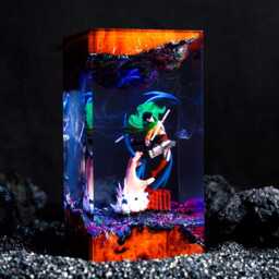 Levi Ackerman Aot Resin Lamp, Anime Night Light, Gift For Fan - thumbnail 2