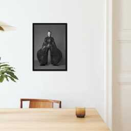 Vintage David Bowie Print, Music Artist Poster, Fine Art Photography Wall Art, Museum Quality Classic Black & White Print - thumbnail 2