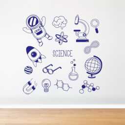 Science Wall Decal Classroom & School Decor 1834 - thumbnail 2