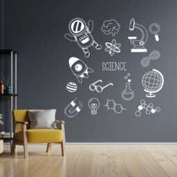 Science Wall Decal Classroom & School Decor 1834 - thumbnail 3