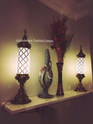 Turkish Desk Lamp, Desk Light, Table Lamp, Moroccan Style Lamp, Night Lamp, Standing Light, Office Desk Lamp, Moroccan Lamp