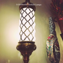 Turkish Desk Lamp, Desk Light, Table Lamp, Moroccan Style Lamp, Night Lamp, Standing Light, Office Desk Lamp, Moroccan Lamp - thumbnail 3