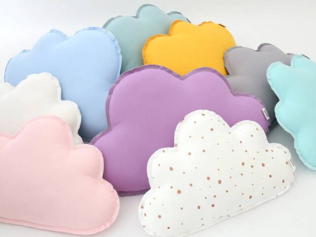 Cloud Pillow ~ Kids Room Decor Unique Nursery Baby Shower - image 1