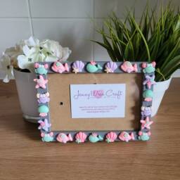 Nautical Themed Resin Decal Deep Box Photo Frame 4 X 6 Inches - thumbnail 4