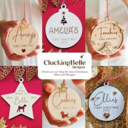 Mr & Mrs First Christmas Bauble. Just Married Decoration. The Perfect Gift For The New Married Couple - thumbnail 4