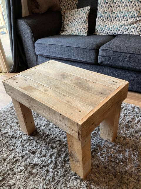 Small Rustic Coffee Table - image 1