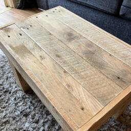 Small Rustic Coffee Table - thumbnail 2