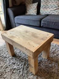 Small Rustic Coffee Table - thumbnail 1