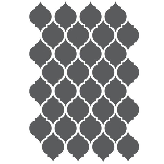 Moroccan Stencils Template For Crafting Canvas Diy Decor Wall Art Furniture #2 - image 1