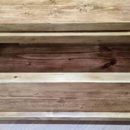 Rustic Reclaimed Wood Coffee Table With Storage - Bespoke Sizes Available. Please Read Below - thumbnail 3