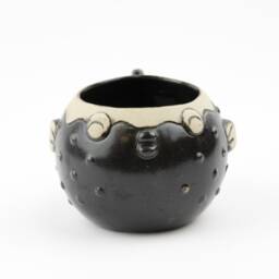 Blow Fish Pottery Planter Succulent, Air Plant, Or Pen Holder - thumbnail 3