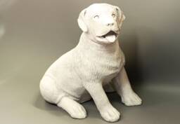 Rottweiler Statue Unpainted Dog Memorial Ready To Paint Garden Sculpture Pet Unique Funeral Keepsake Grave Decor Figurine Yard Outdoor - thumbnail 1