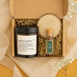 Personalised Teacher Candle Gift Set Dictionary Difference Maker Aromatherapy Thank You - thumbnail 1